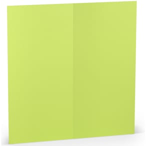 Doppelkarte Rössler Paperado, HD DL PL, maigrün