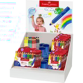 Thekendisplay Faber-Castell Grippy, sortiert