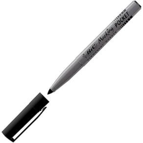 Märkpenna BIC 1445 Pocket Svart, permanent