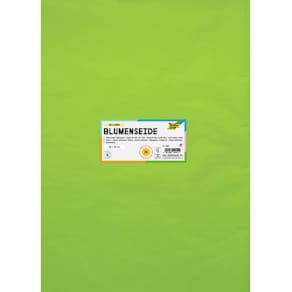 Blumenseide Folia, 50 x 70 cm, hellgrün