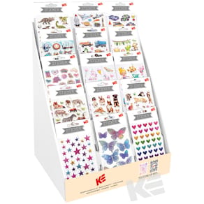 Sticker Eulzer 75BK, sortiert
