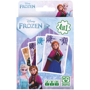 Kartenspiel-Set Shuffle Disney Frozen 4-in-1
