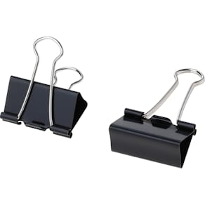 Pappersklämma Fold Back 19 mm 12-pack