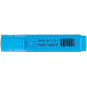 Textmarker Q-CONNECT, blau