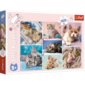 Puzzle TREFL Katzenwelt, 100 Teile