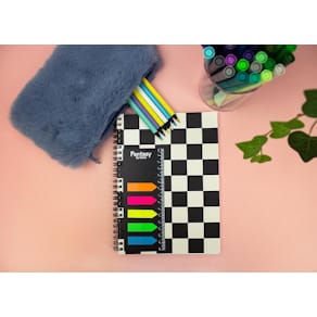 Spiralblock A5 Rutor med notisar