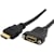 StarTech.com 3ft HDMI Female to Male Adapter, 4K High Speed