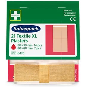Plaster SALVEQUICK tekstil XL refill(21)