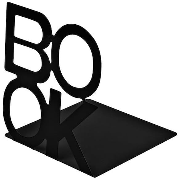 Bokstøtte BURDE Book sort (2)