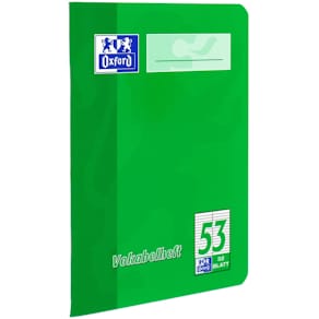 Vokabelheft Oxford Optik Paper, A6, 32 Blatt, 90 g/m²