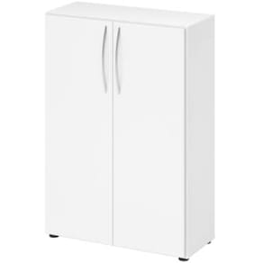 Flügeltürenschrank Hammerbacher 4550 BM, 3OH, Weiß/Weiß