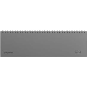 Kalender Mayland Day 2026, grå, FSC Mix, 1 stk