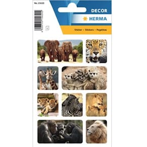 Herma stickers Decor Africa animals (3) 10st