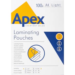 Laminierhülle Fellowes, A4, 80 µm, 100 St.