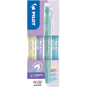 Markeerstift Pilot FriXion Light Soft, doos van 4 stuks: geel