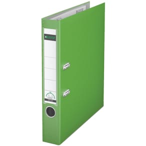 Ordner Leitz 180°, A4, PP, rug 5 cm, lichtgroen