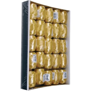 Geschenkband GOLDINA Eiknäuel, 5 mm x 20 m, gold