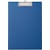 Klemplaat MAUL Poly, PP folie, A4 staand, blauw