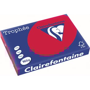 Gekleurd papier Clairefontaine Trophée Intens, A3, 160 g, 250 vel