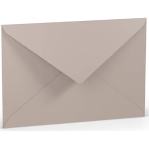 Briefumschlag Rössler Paperado C5, Seidenfutter, taupe gerippt