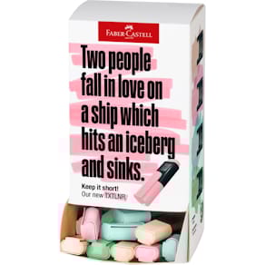 Textmarker Faber-Castell TXTLNR, pastell, sortiert