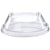 Låg til plastglas Ø96 mm, PLA transparent, 50 stk