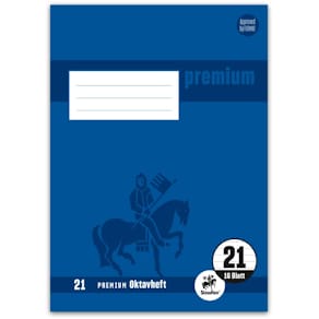 Oktavheft Staufen Premium Academy, A6, 32 Blatt, bunt