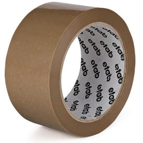 Packtejp ETAB 243 PVC 50mmx66m brun