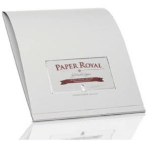 Briefblock Rössler Paper Royal, A4, eisgrau