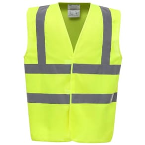 Varselväst kl 2 Gul 2XL
