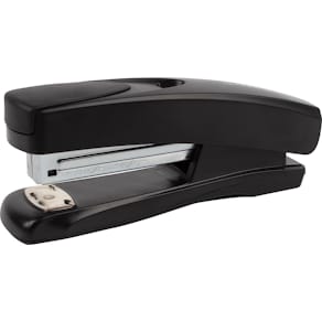 Nietmachine Q-CONNECT half strip, 20 blad, kunststof, zwart