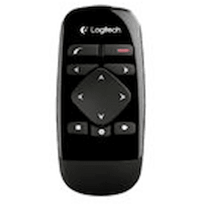 Logitech - Fjärrkontroll till videokonferenssystem - svart