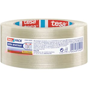 Gewebeband tesa Monofilament, transparent, 50 mm x 50 m