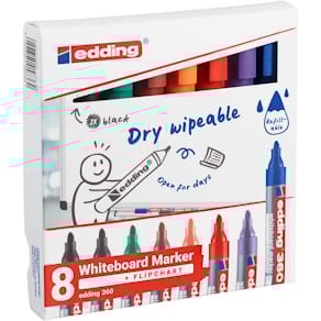 Whiteboardmarker-Set edding 360, 8 St. sortiert