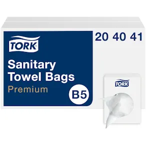 Sanitetspåse TORK B5 vit 25/fp