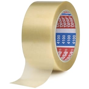Pakketape tesa 4100 low noise, transparent 50 mm x 66 m, 6 rl