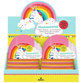 Gummitwist MOSES Rainbow, bunt