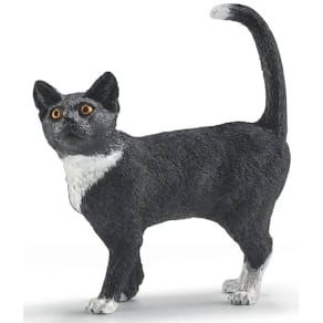 Spielzeugfigur SCHLEICH Katze stehend, 5,5 x 2 x 6 cm