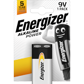Energizer Alkaline Power 9V (1-pack)
