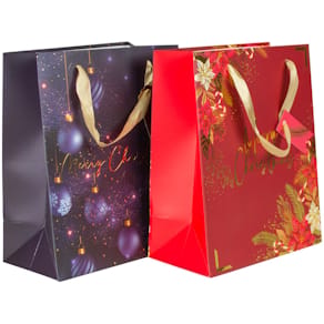 Geschenktragetasche DONAU, Weihnachten, Schrift, sortiert