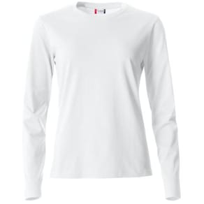 Trøye CLIQUE Basic dame L hvit