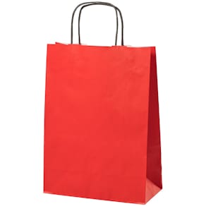 Papiertragetasche MAILMEDIA, 240 x 110 x 330 mm, rot