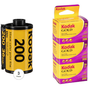 KODAK GOLD 200 135-36 3-pack (Hangable)