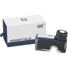 Tintenglas Montblanc Midnight Blue, 60 ml, blau-schwarz