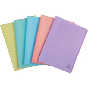 Showalbum Exacompta Chromaline, 40 tassen, geassorteerde pastel