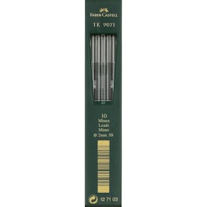 Fallminen Faber-Castell TK 9071, 2 mm, 3B, 10 St.