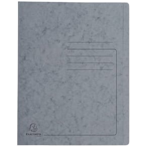 Schnellhefter EXACOMPTA, A4, grau, 355g/qm, Karton