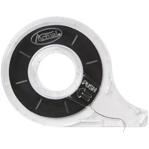 Uppdelningsband ACTUAL 1mmx13m svart