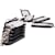 Sleutelhanger Pavo Magnettag, pak van 10 stuks, zwart