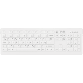 Active Key ClassicClean Med KB Rem Cov Full-Size WL White